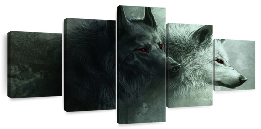 Sinister Wolves Wall Art