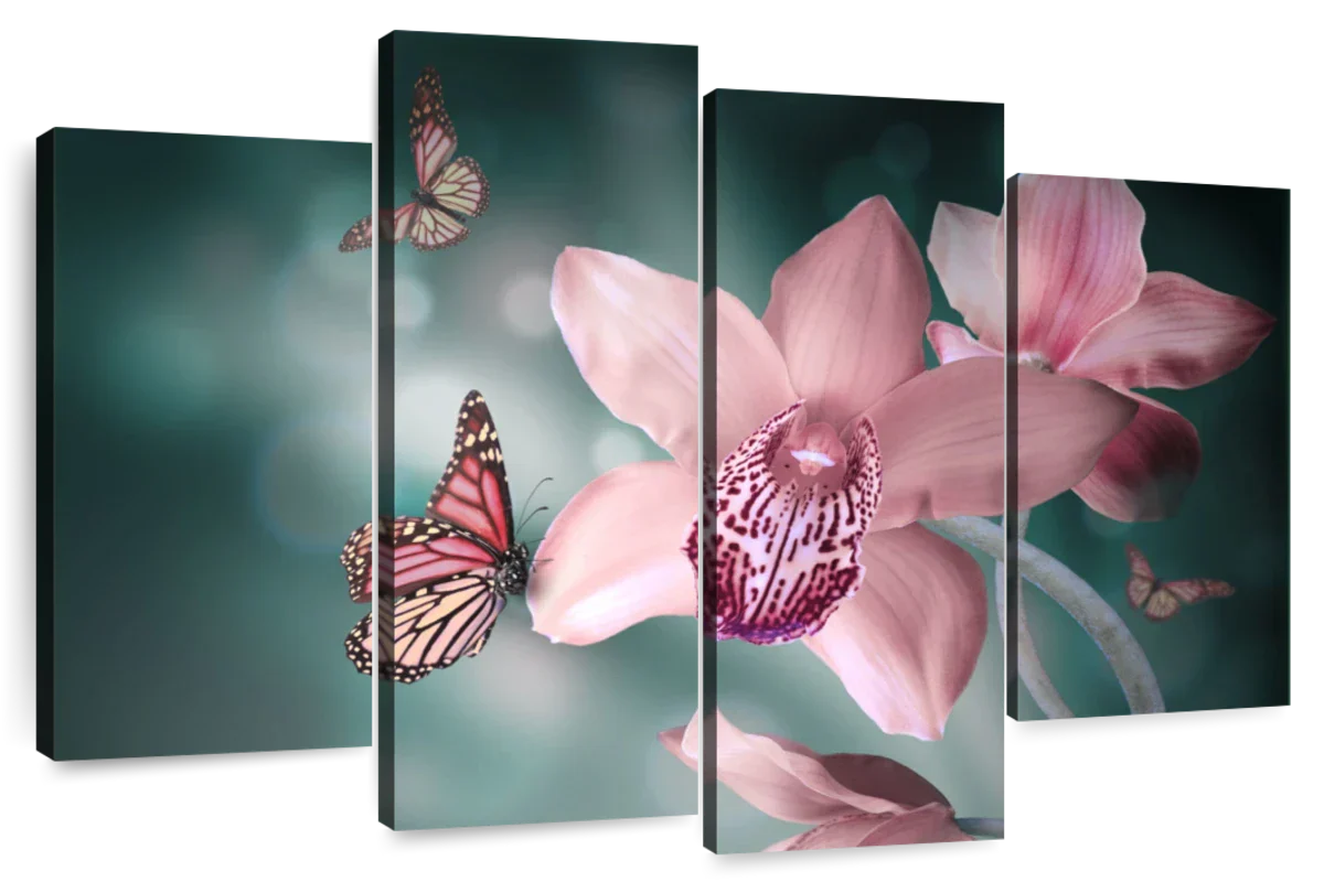 Butterfly Orchid Wall Art