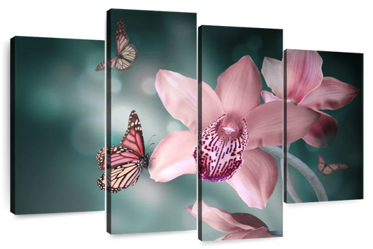 Butterfly Orchid Wall Art