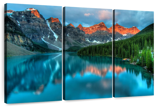Tranquil Moraine Lake Wall Art