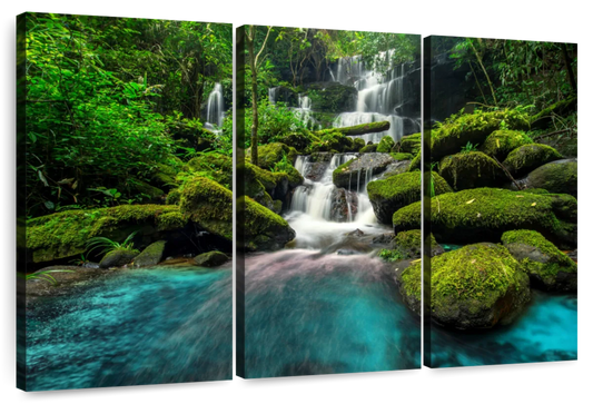 Tropical Waterfall Wall Art