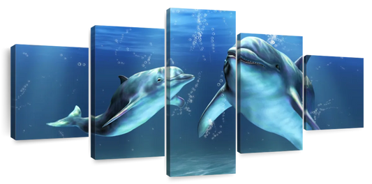 Dolphins Wall Art