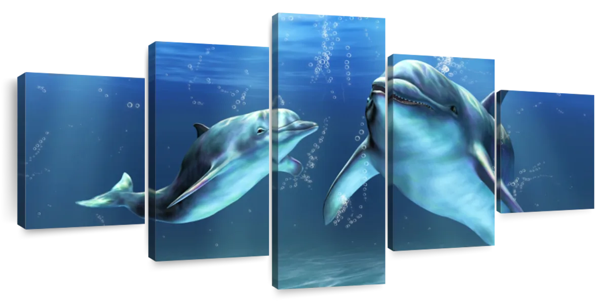 Dolphins Wall Art