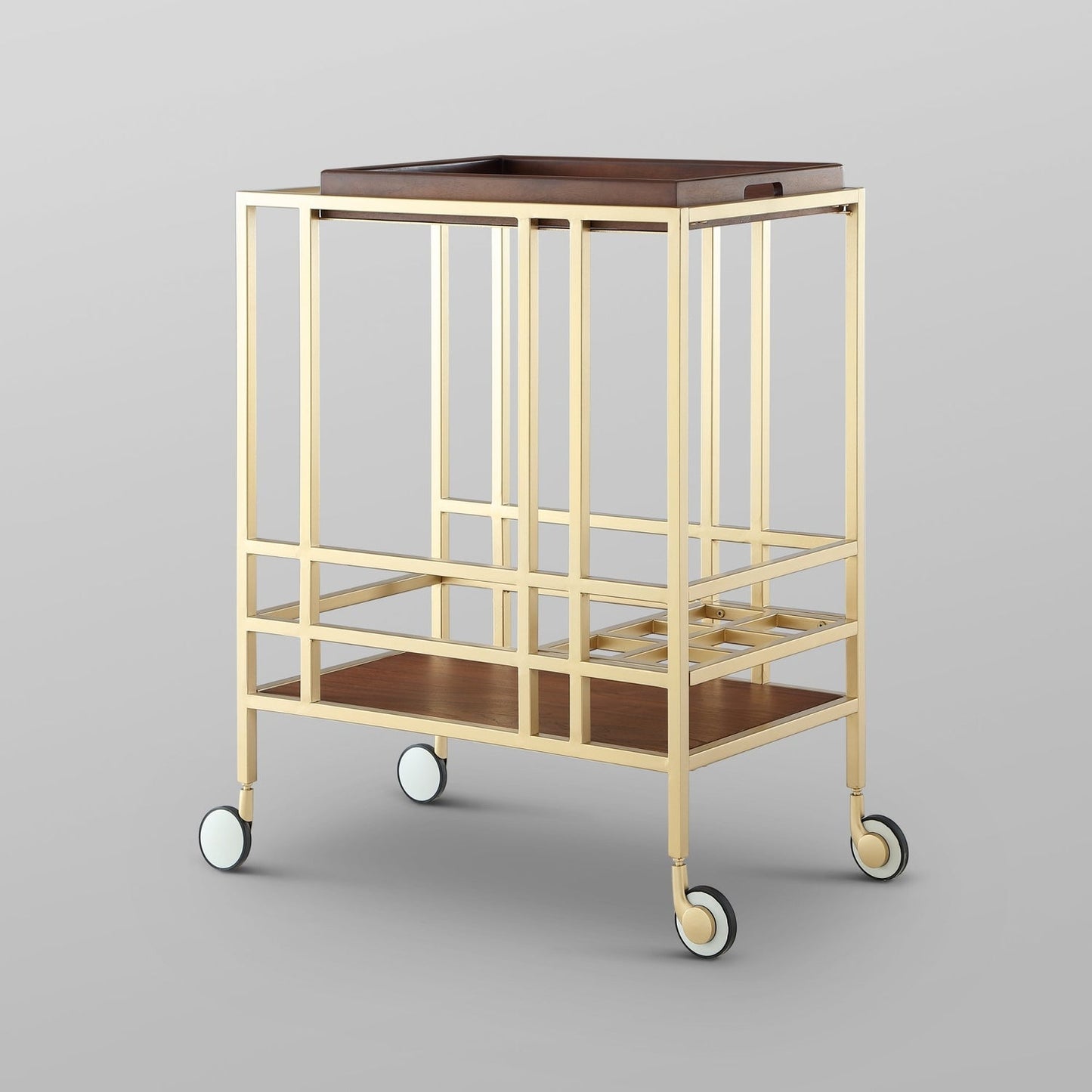 Ron Bar Cart Serving Tray