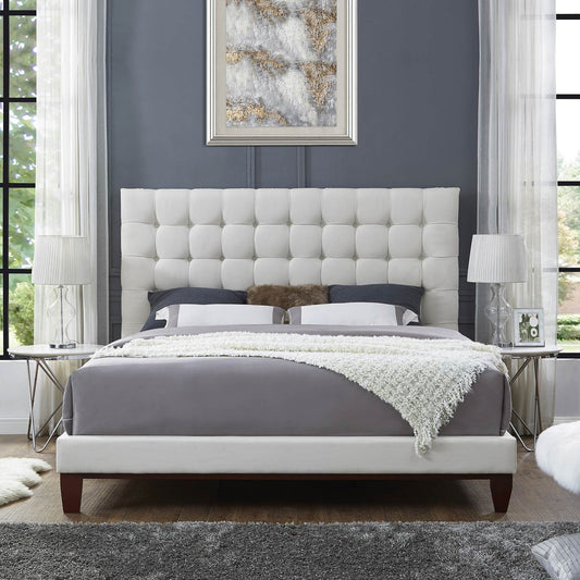 Bond Linen Button Tufted Bedframe