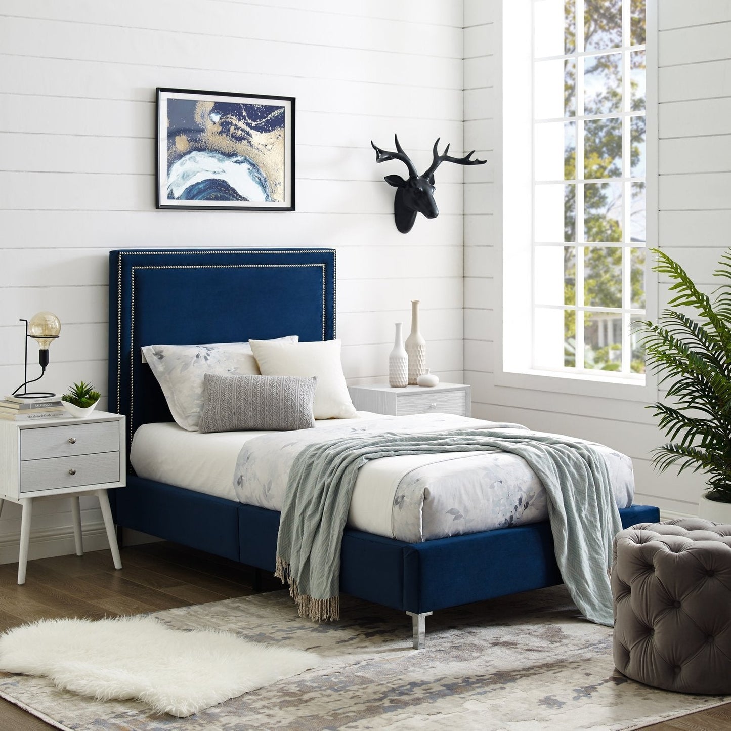 Monroe Velvet Bedframe