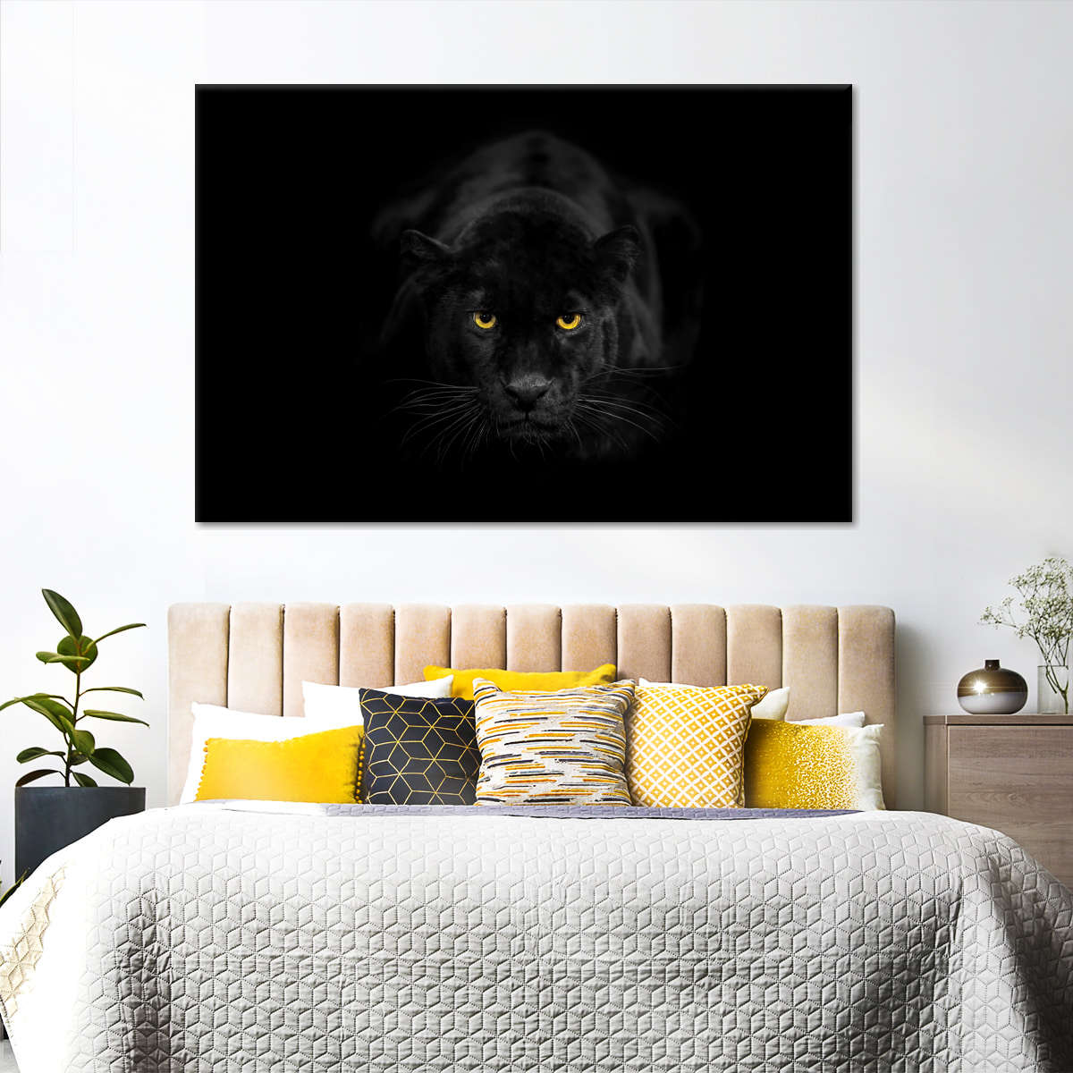 Rare Black Panther Wall Art