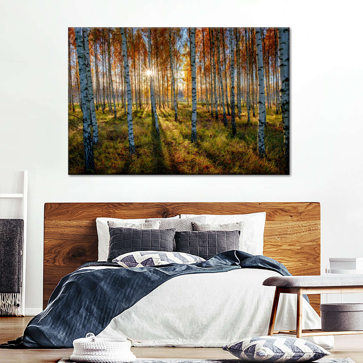 Swedish Birch Forest Wall Art