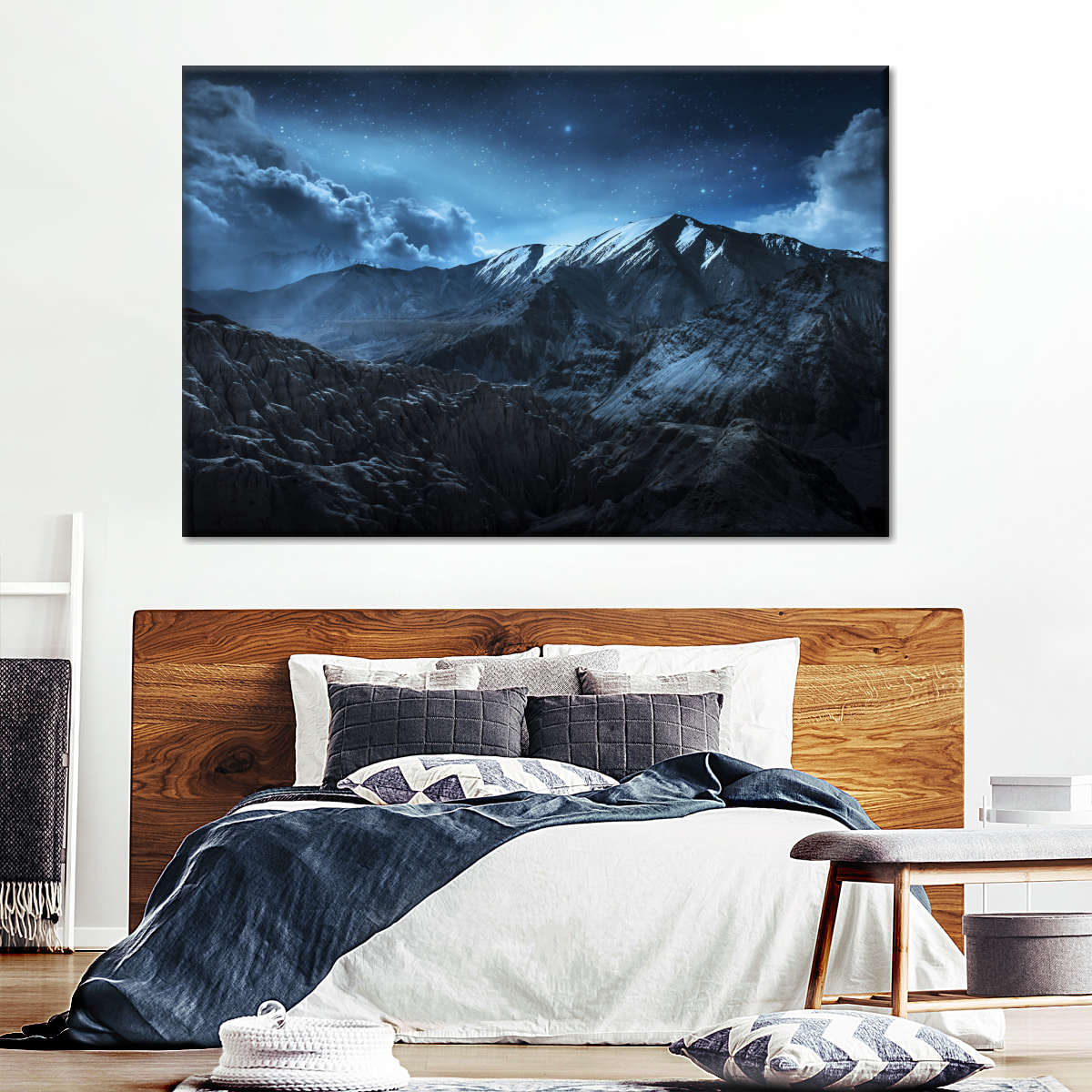 Ladakh Night Time Sky Wall Art