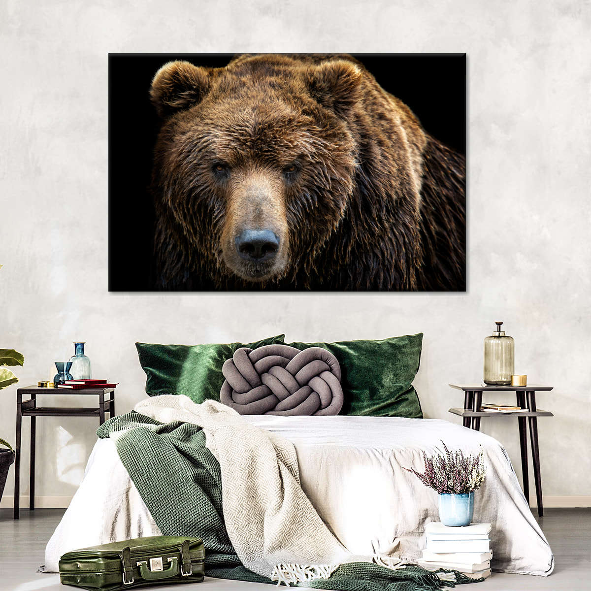 Far Eastern Brown Bear Wall Art