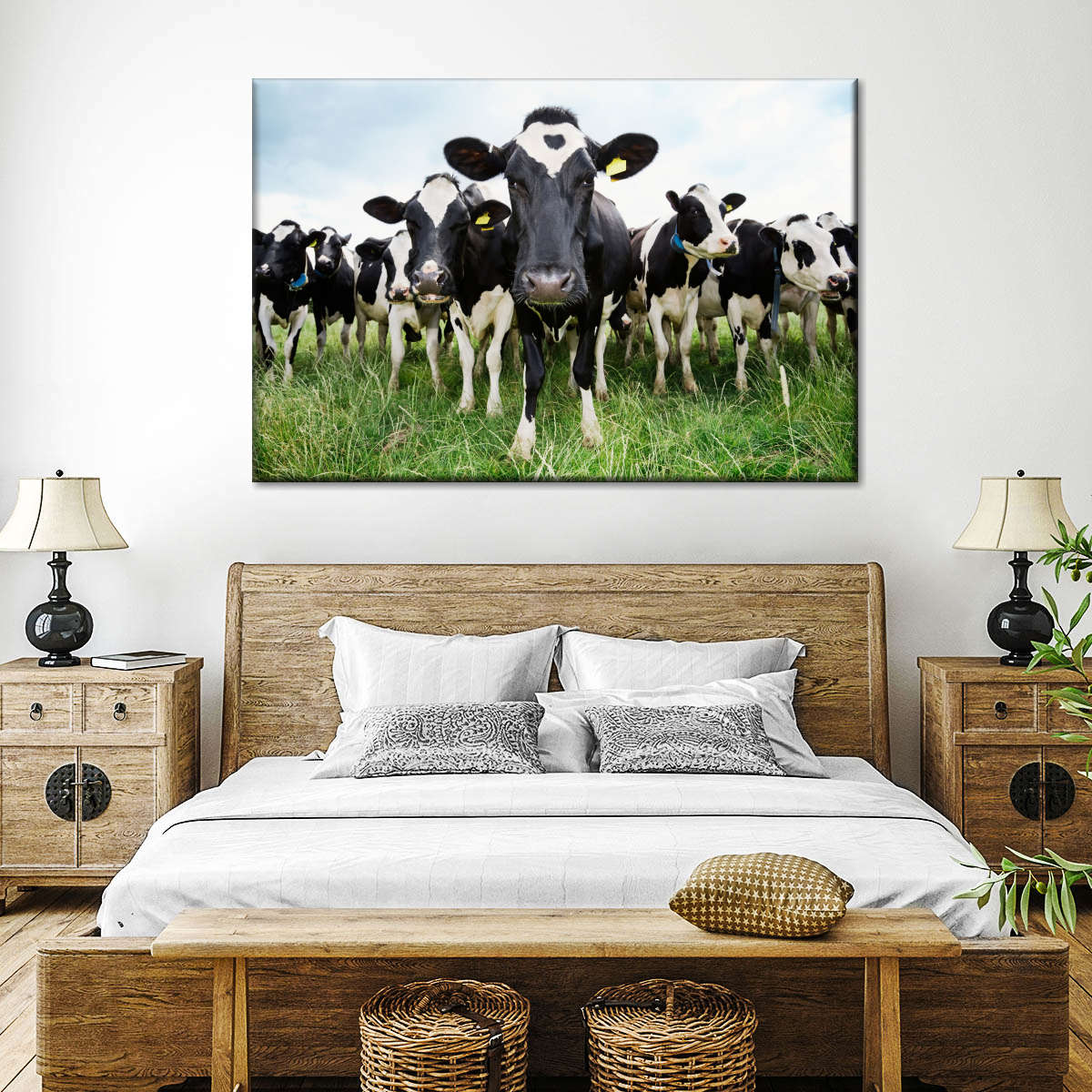 Holstein Cows Wall Art