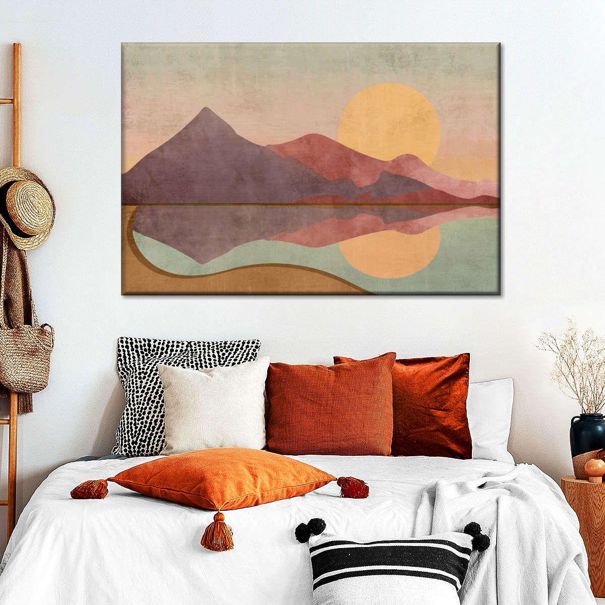 Boho Sundown Wall Art