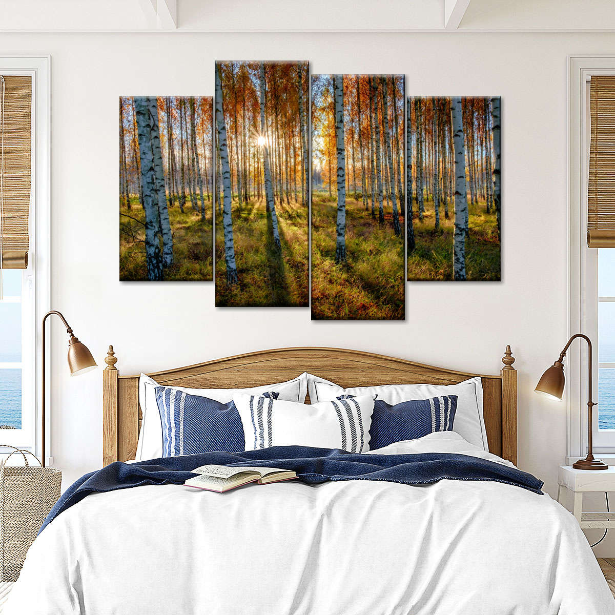 Swedish Birch Forest Wall Art