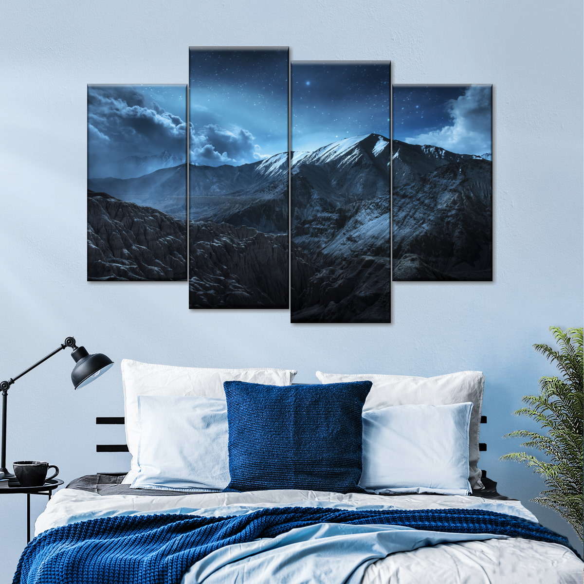 Ladakh Night Time Sky Wall Art