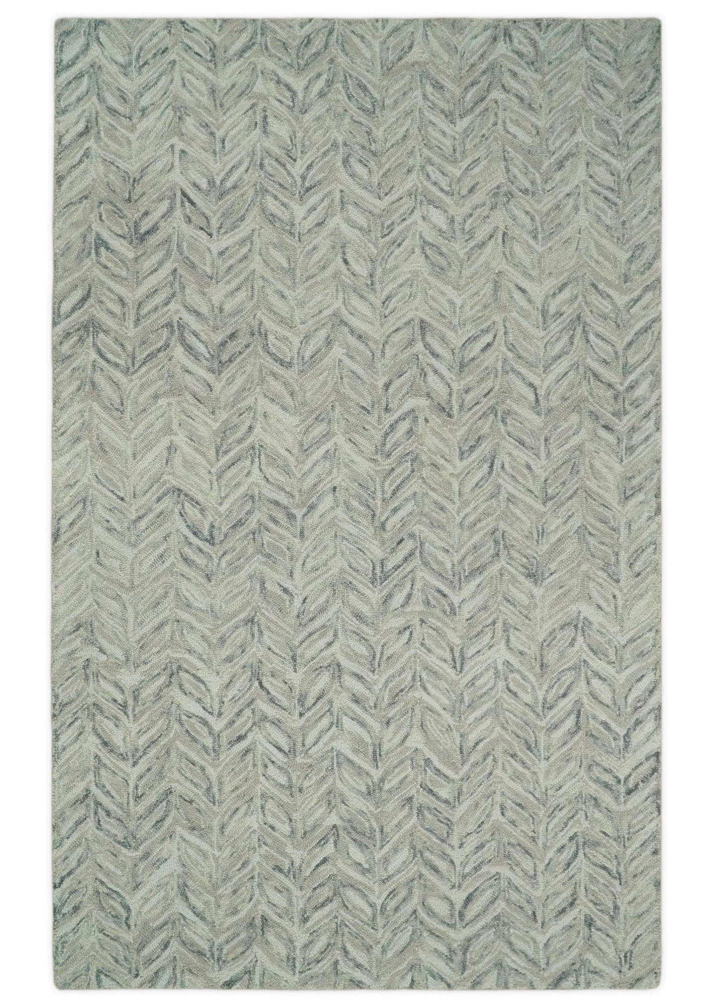 Custom Made Hand Tufted Modern Scandinavian Wool Rug