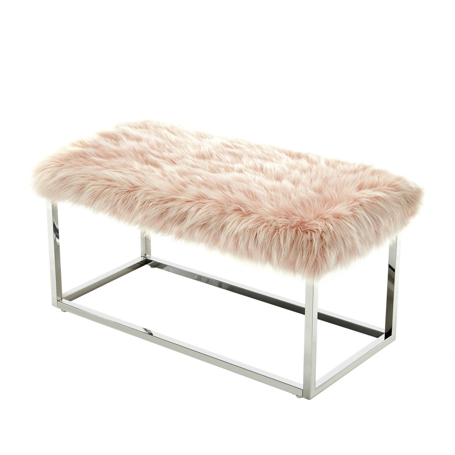 Monet Lux Fur Bench