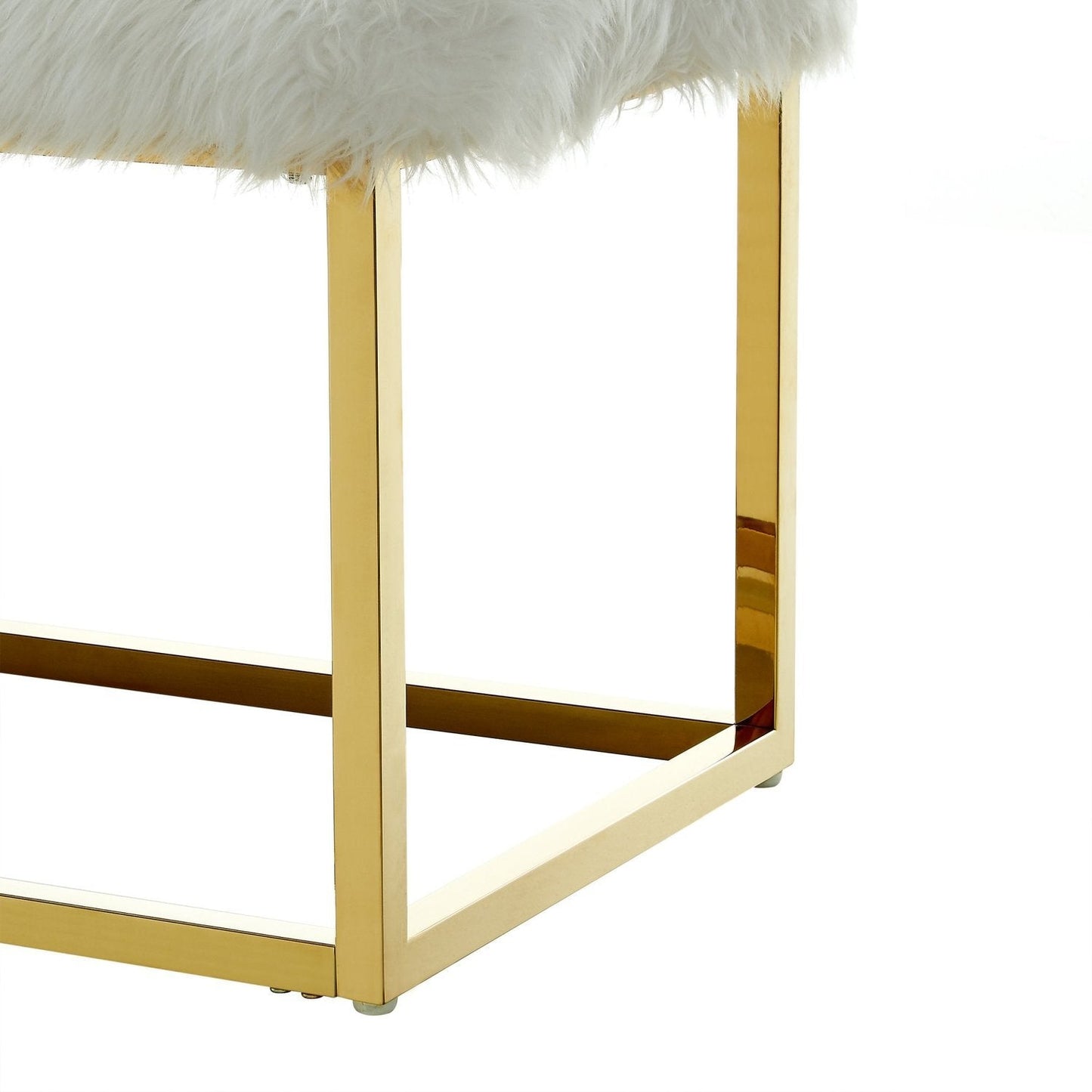 Monet Lux Fur Bench