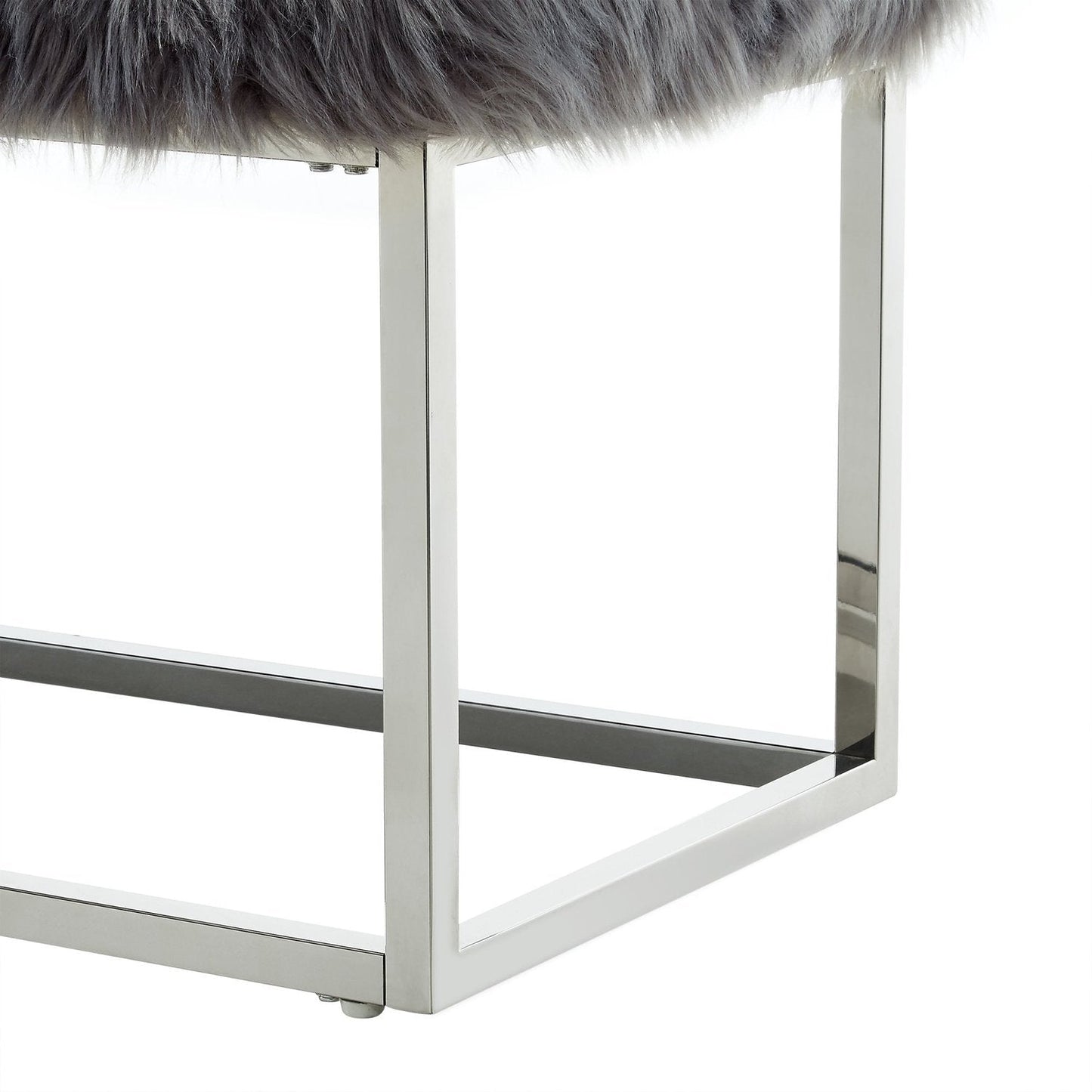 Monet Lux Fur Bench