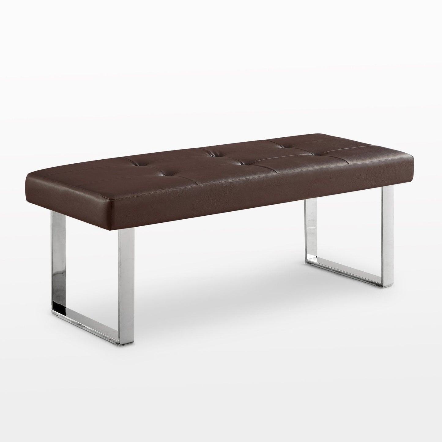 Oliver PU Leather Bench