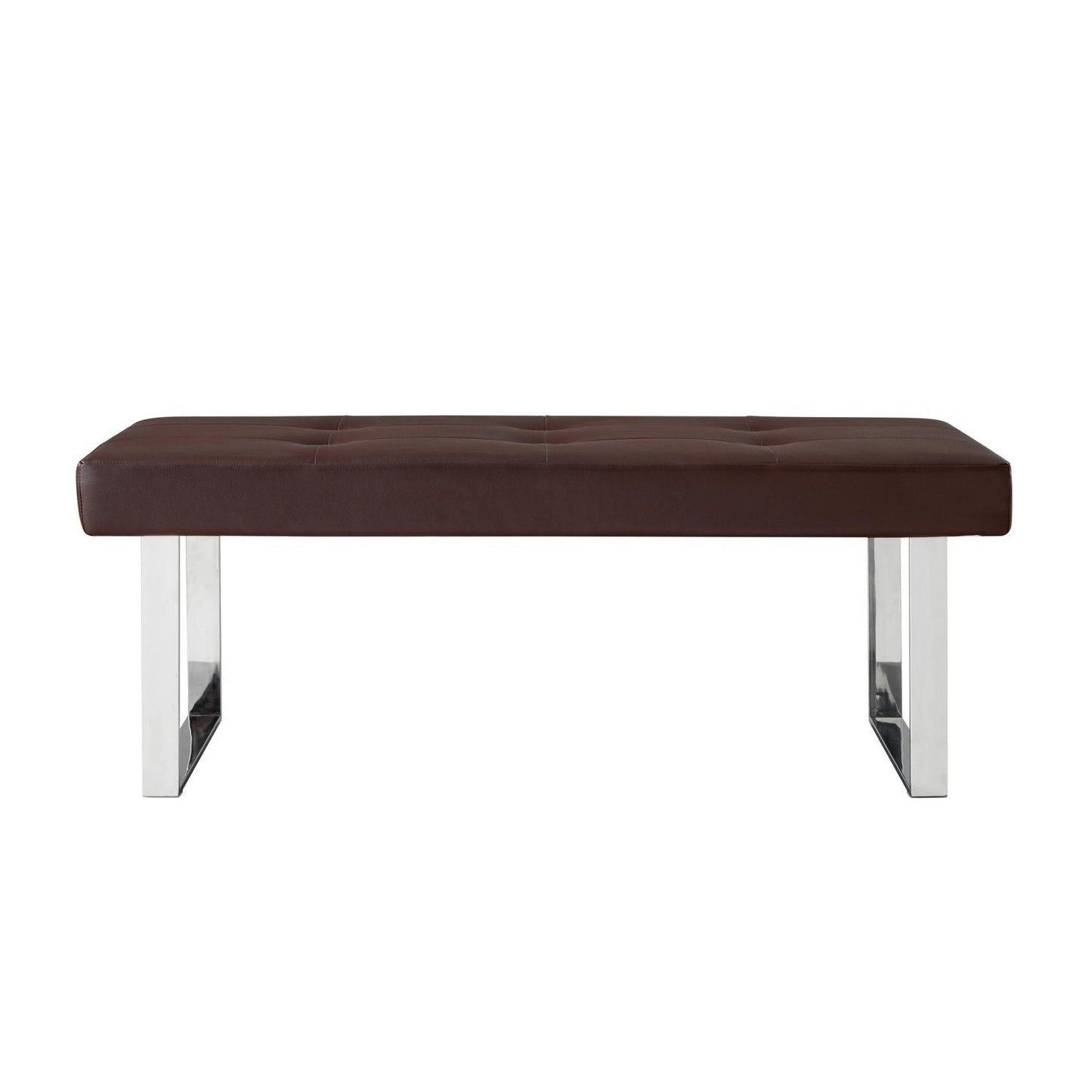 Oliver PU Leather Bench