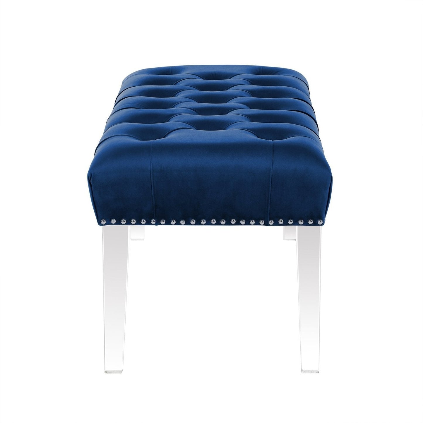 Victoria Velvet Tufted Bench