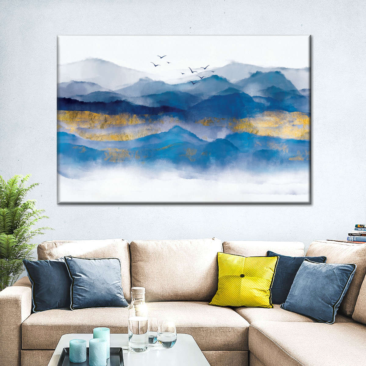 Mountain Layers Wall Art