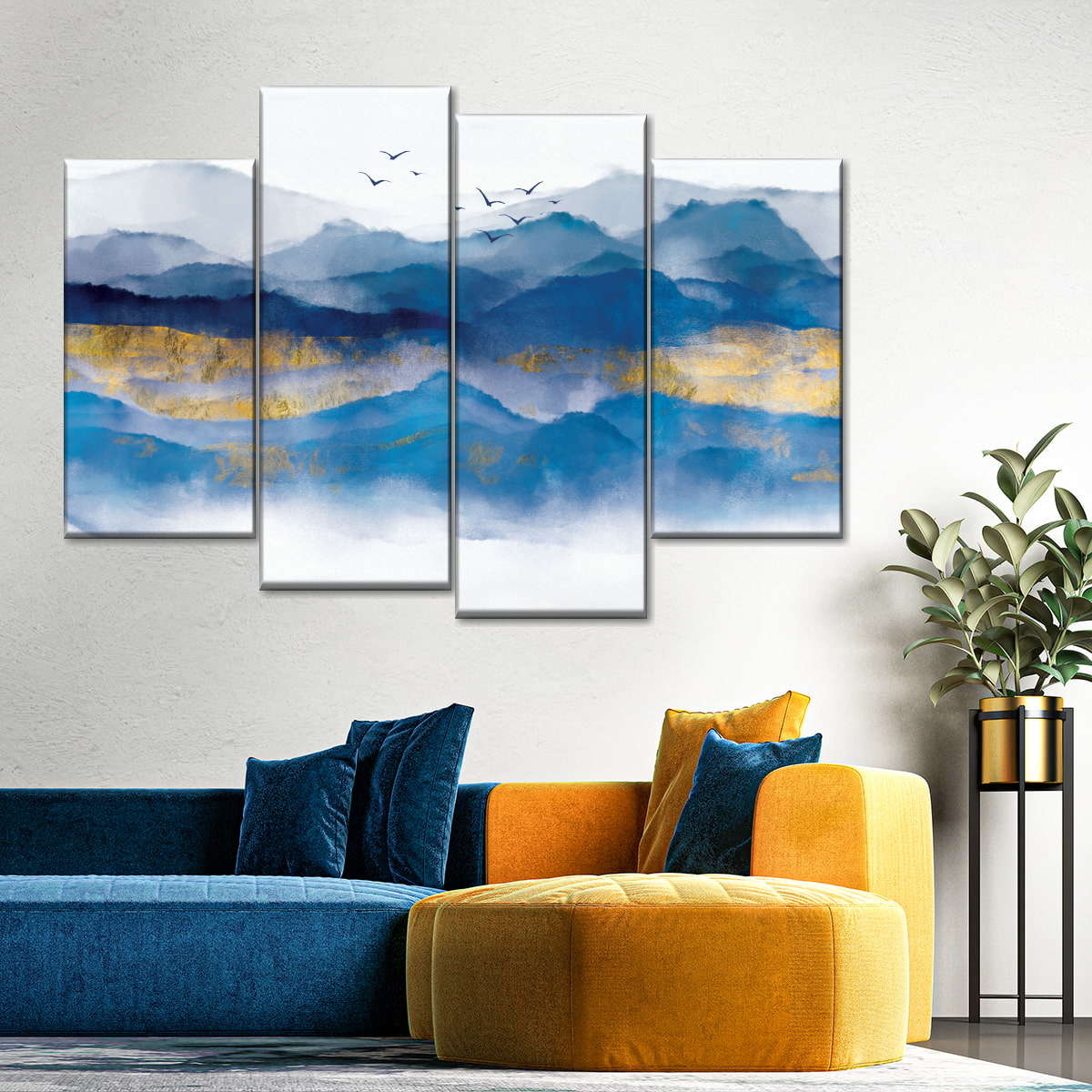 Mountain Layers Wall Art