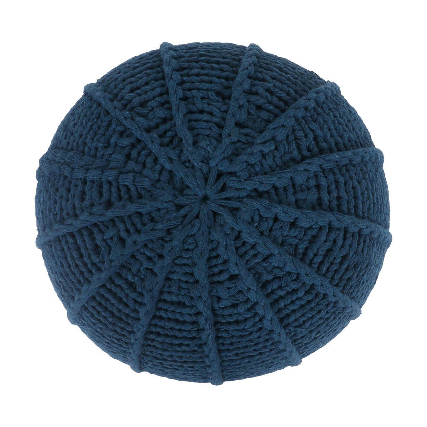 Jonathon Hand Knitted Pouf