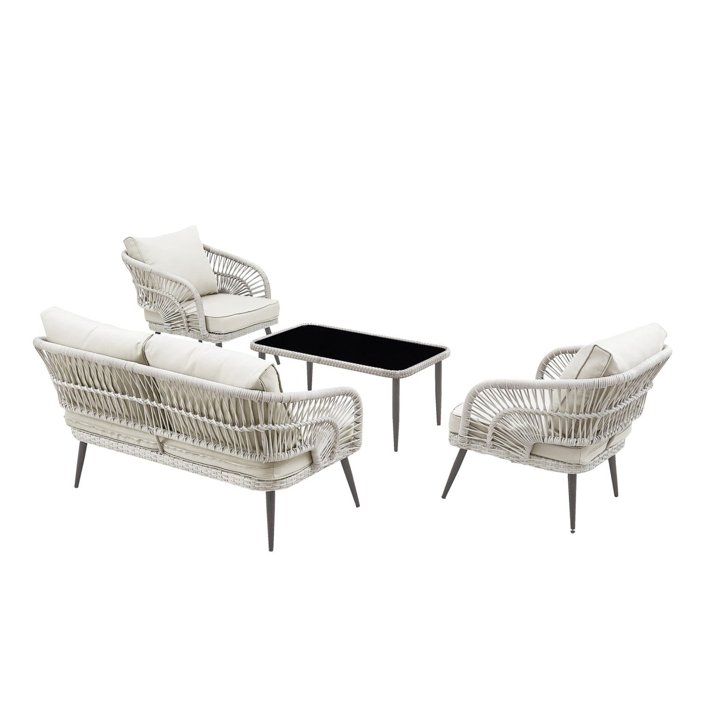 Brennen Patio Conversation Set