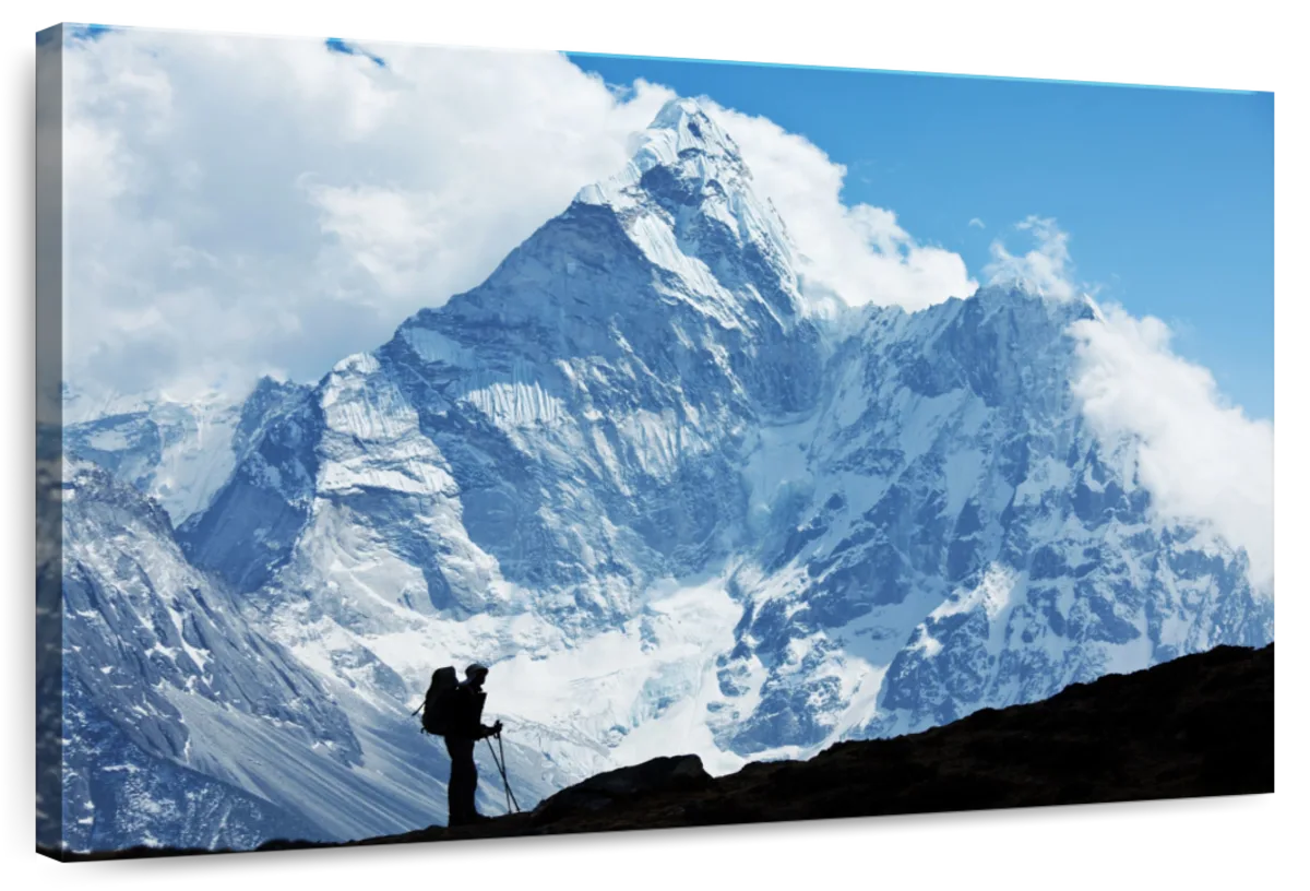 Mount Everest Mountaineer Wall Art