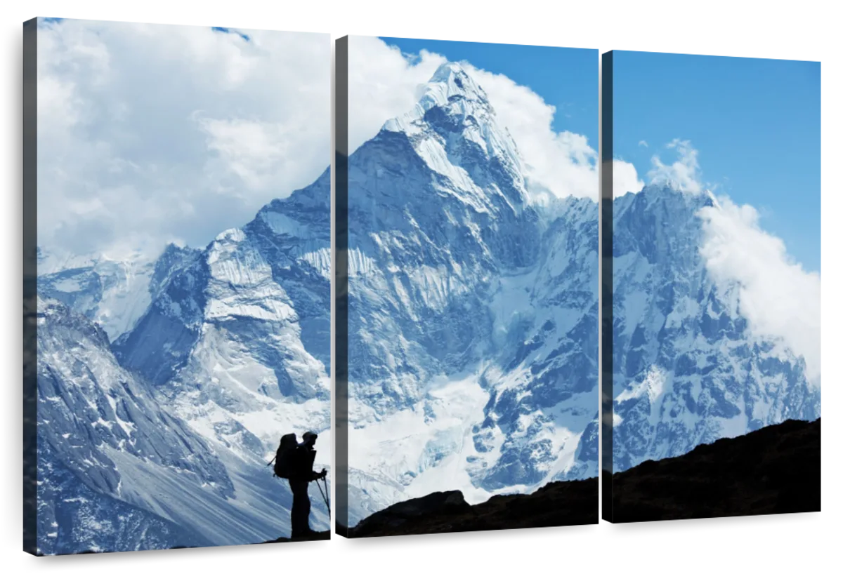 Mount Everest Mountaineer Wall Art