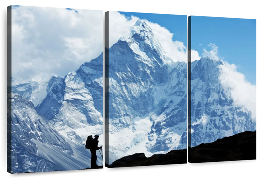 Mount Everest Mountaineer Wall Art