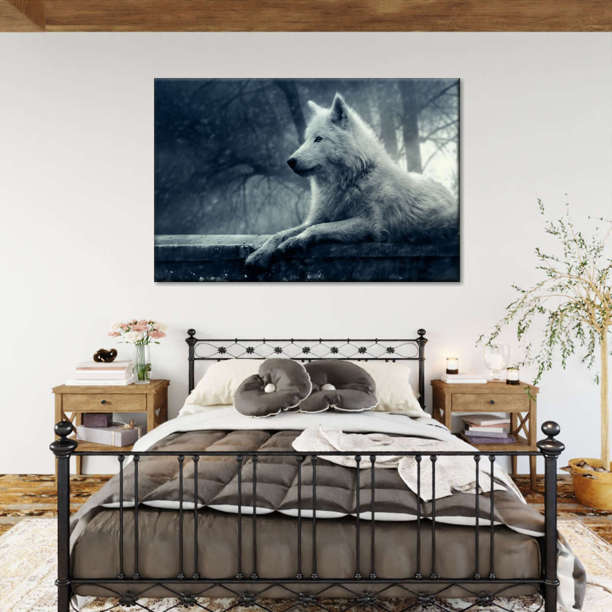 Arctic Wolf Wall Art