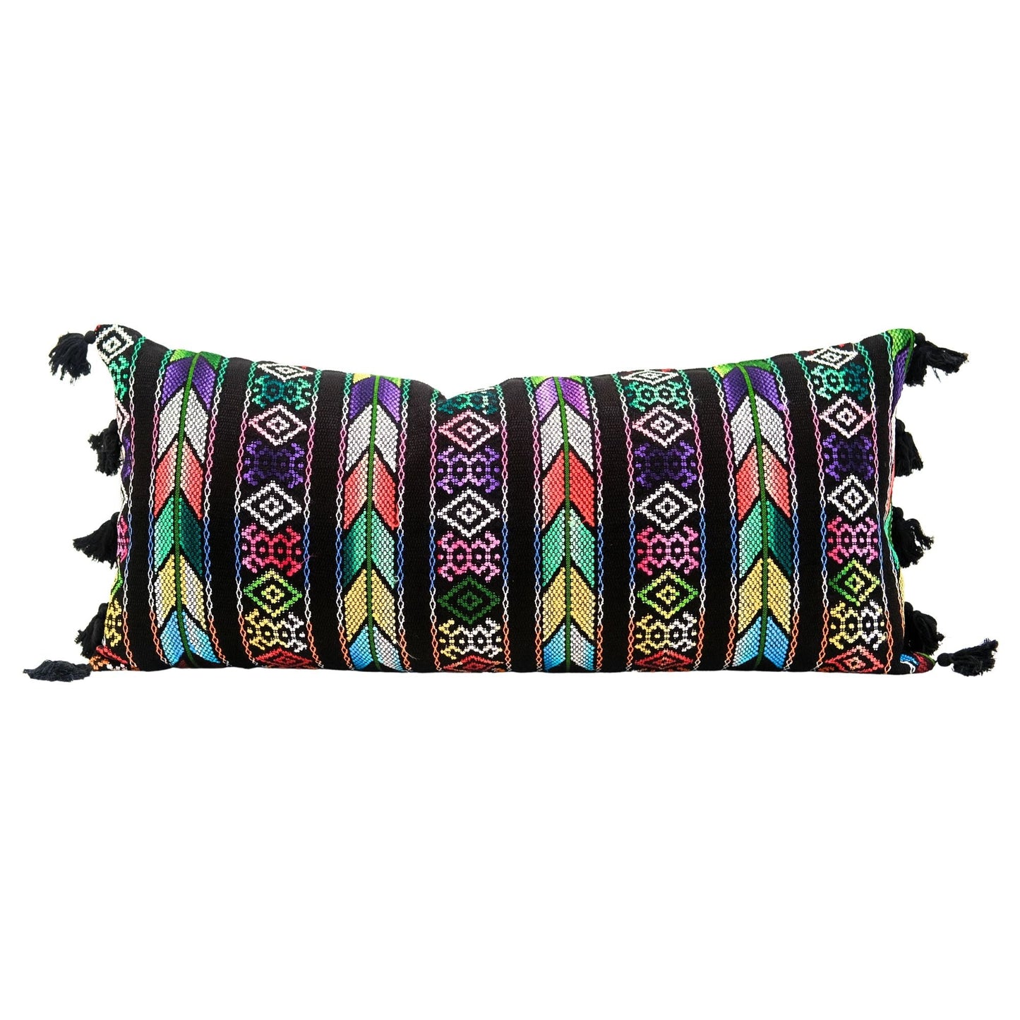 Oversized Guatemalan Lumbar Pillow