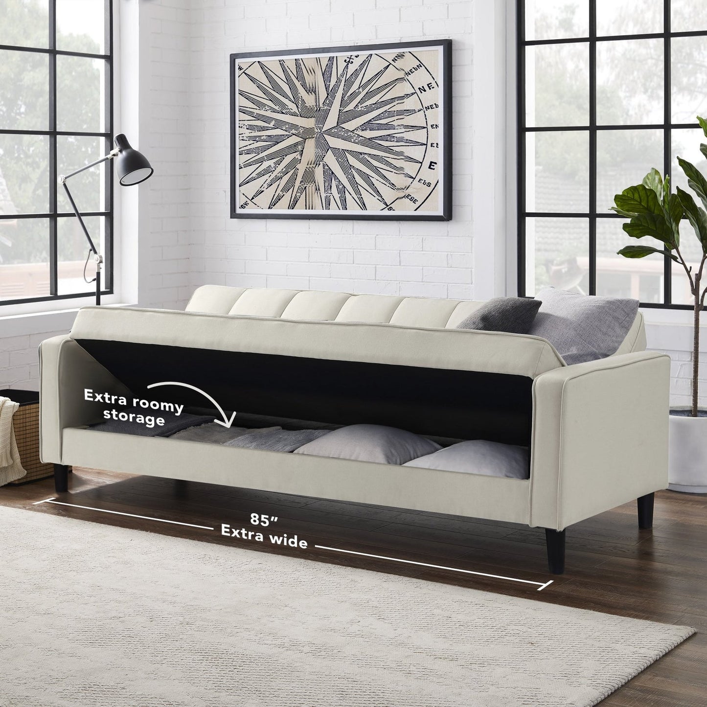 James Convertible Sofa Bed