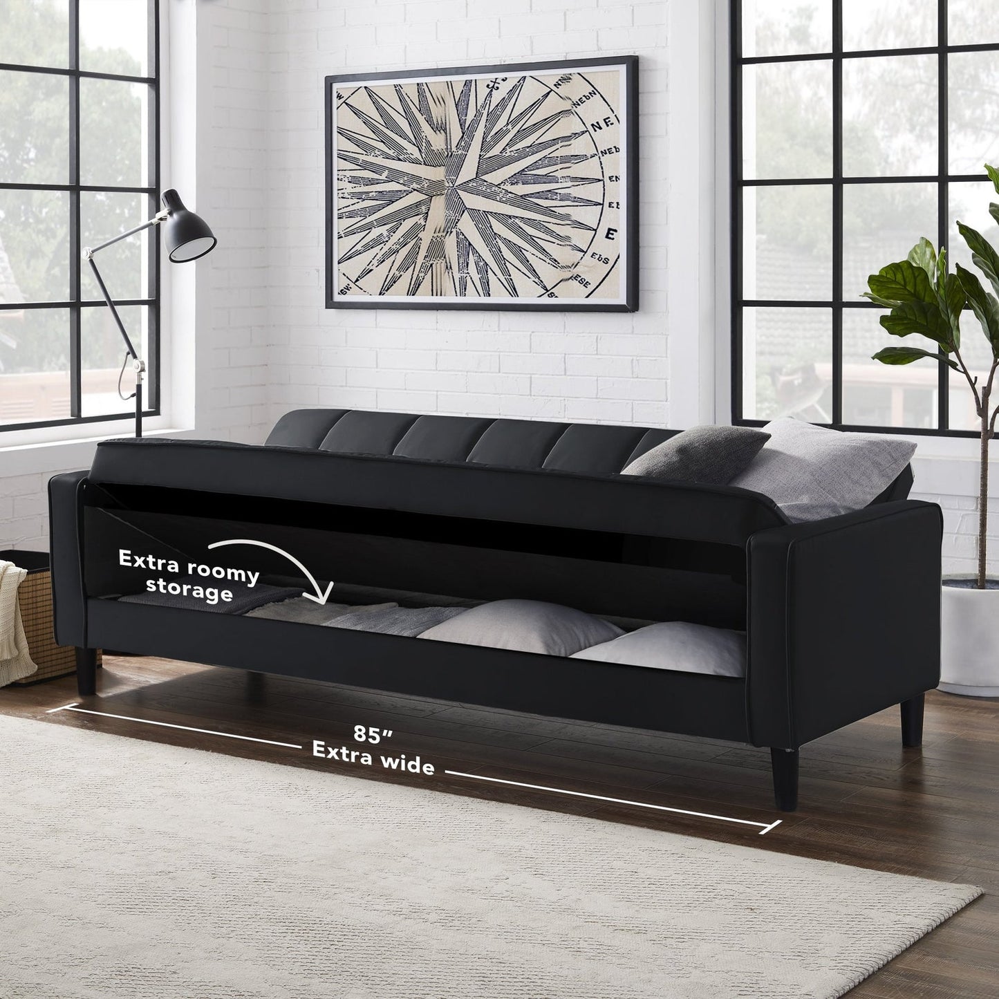 James Convertible Sofa Bed