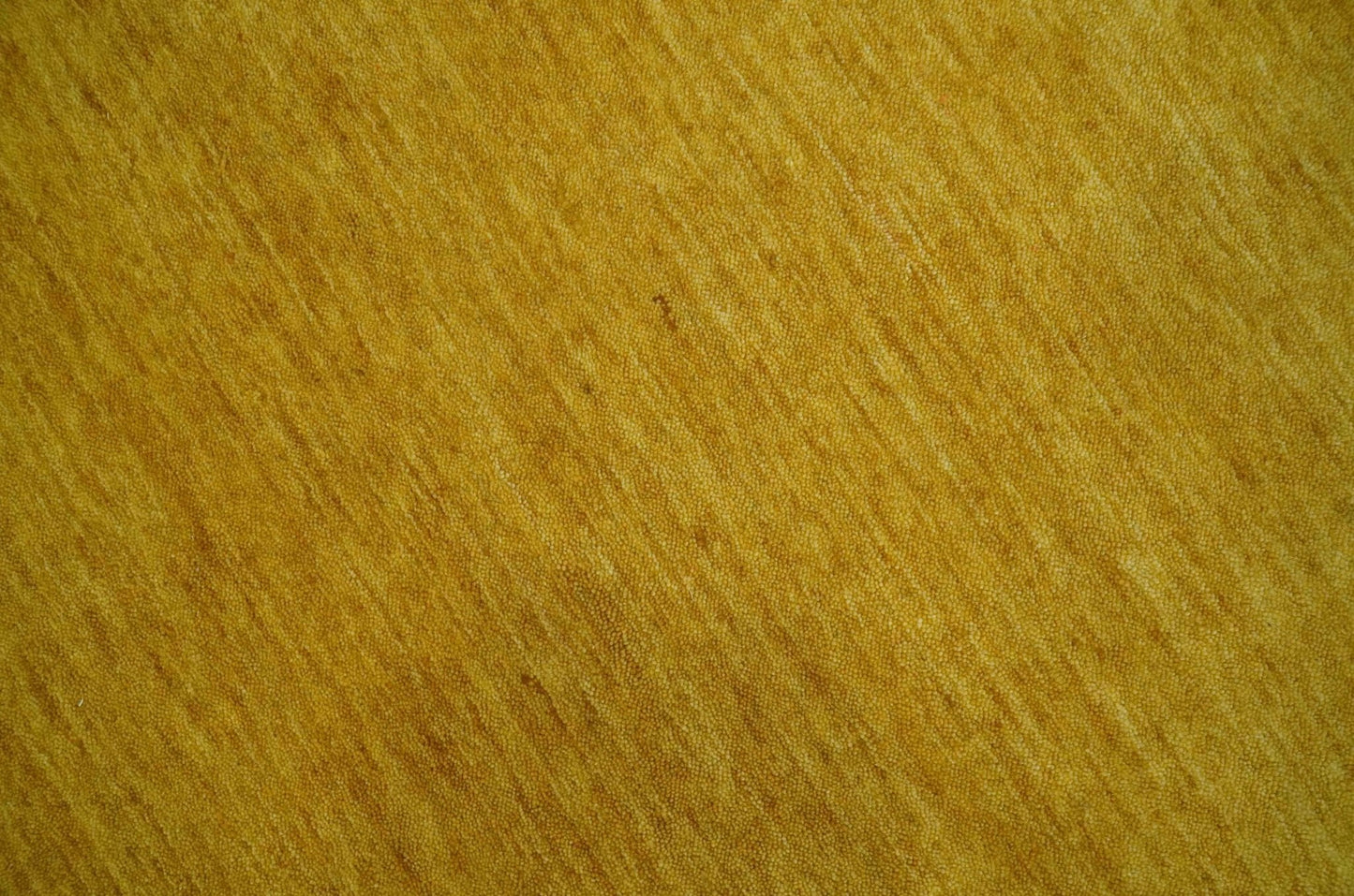 Custom Made Mustard Modern Tribal Design Wool Area Rug