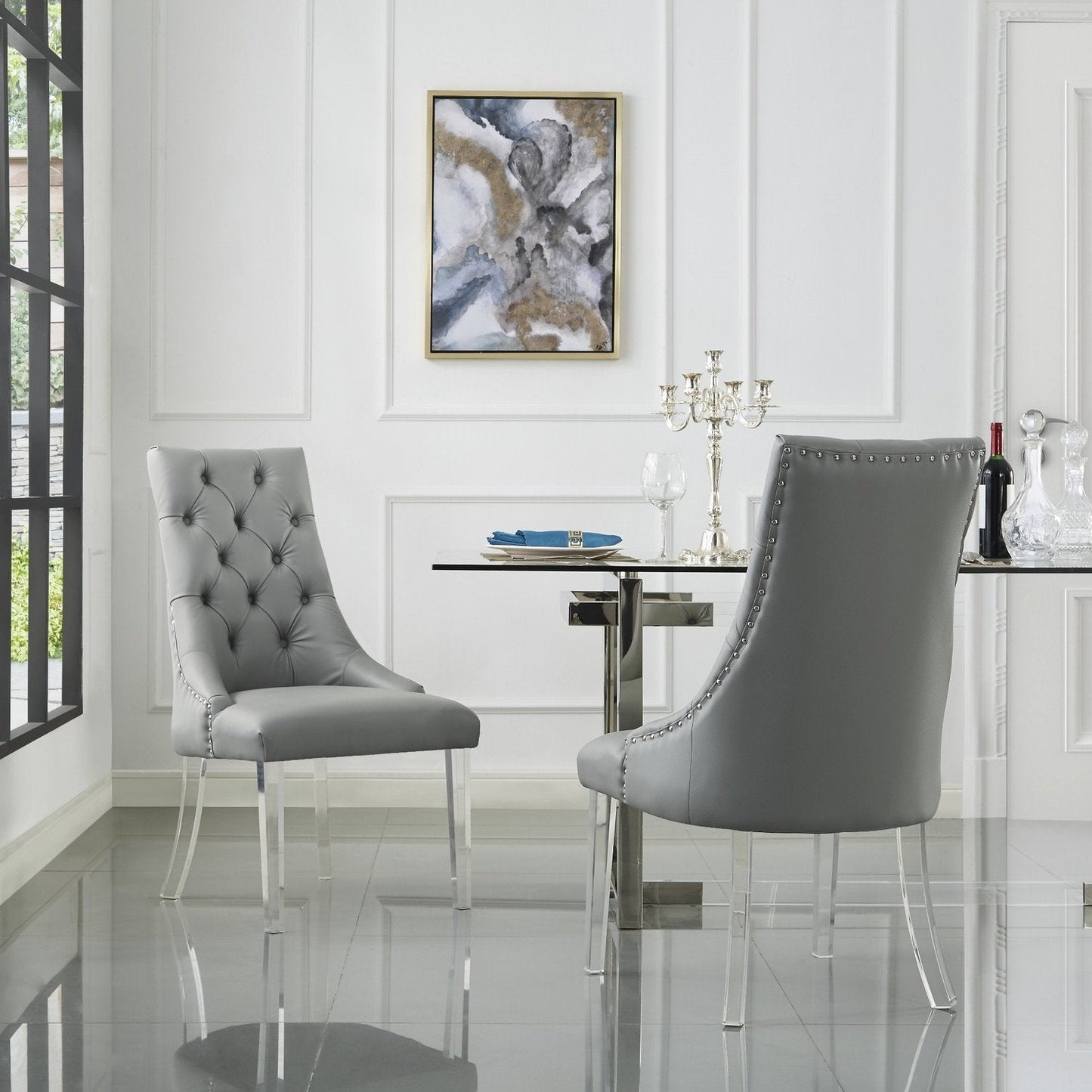 Marilyn Armless Dining Chair (Set of 2)