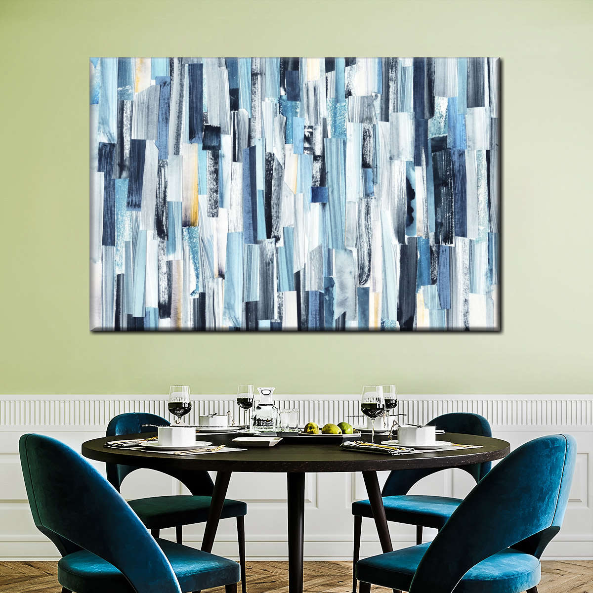 Abstract Vertical Wall Art