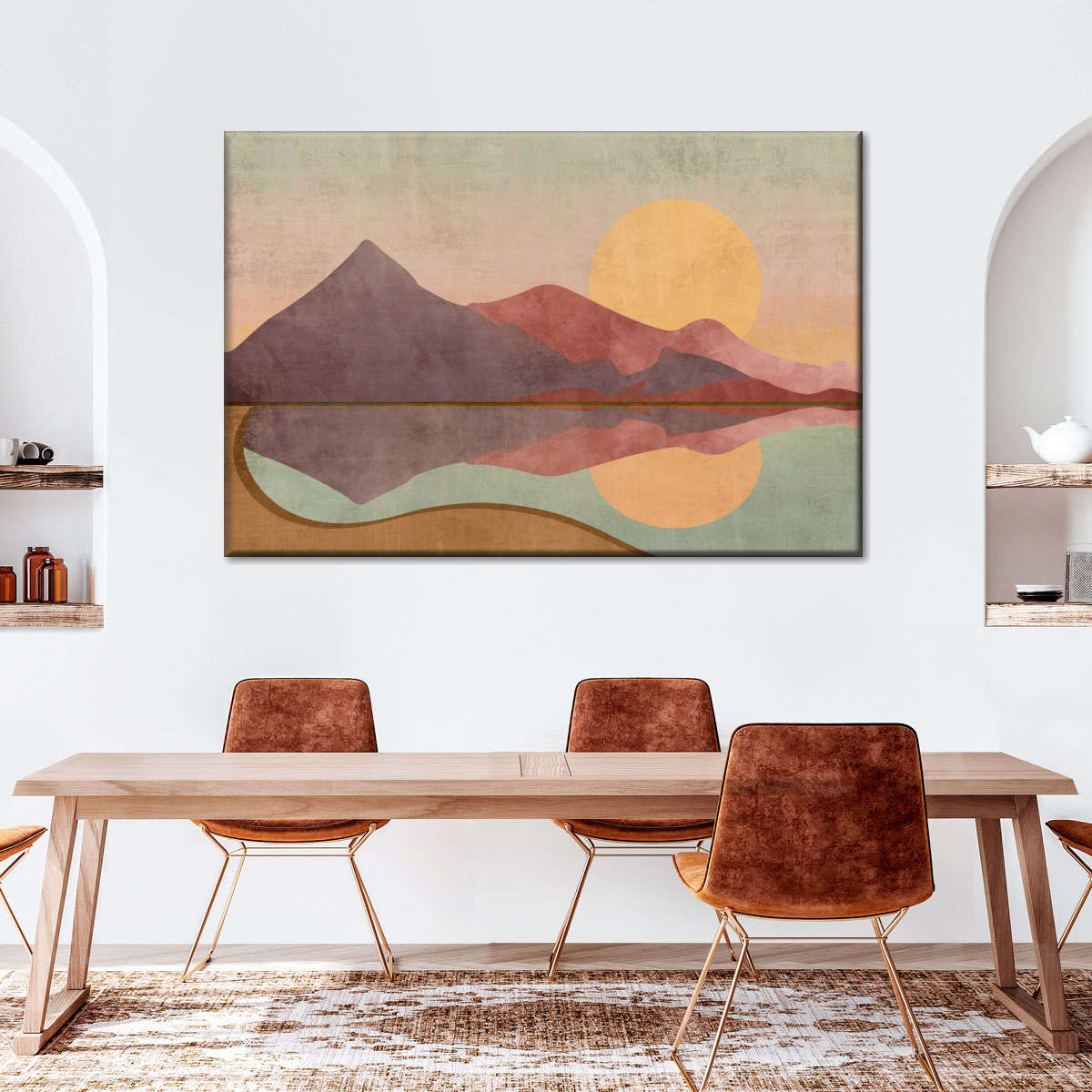 Boho Sundown Wall Art