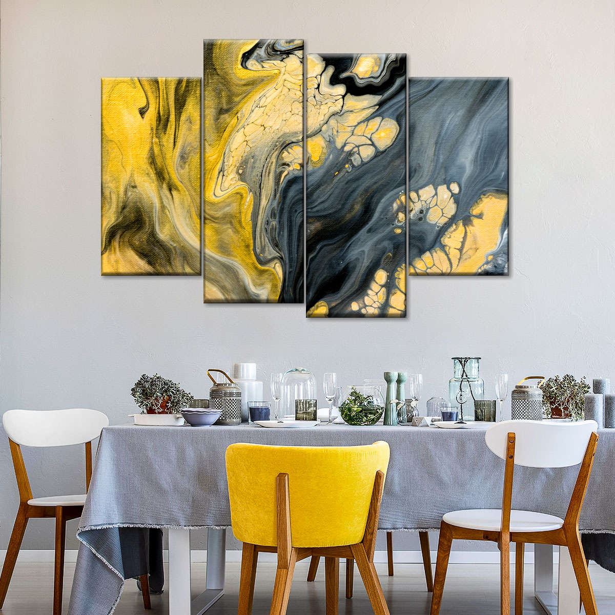 Marbled Abstract Wall Art