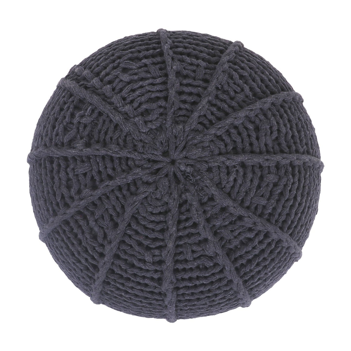 Jonathon Hand Knitted Pouf