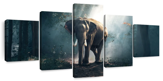 African Forest Elephant Wall Art