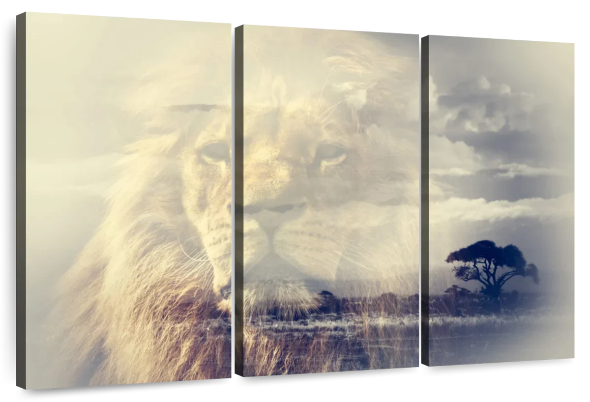 Kingdom Of Lions Wall Art