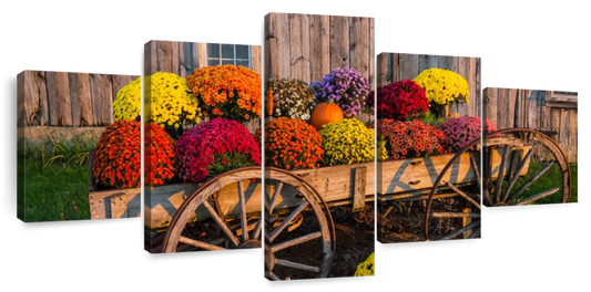 Flower Vending Stall Wall Art