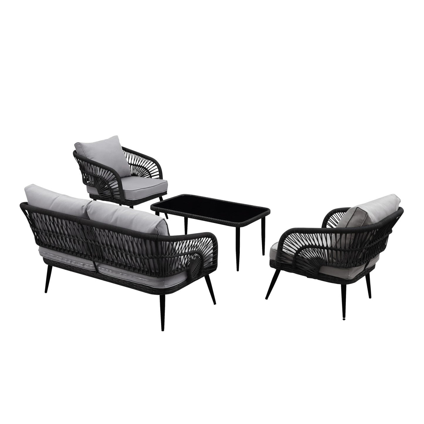 Brennen Patio Conversation Set