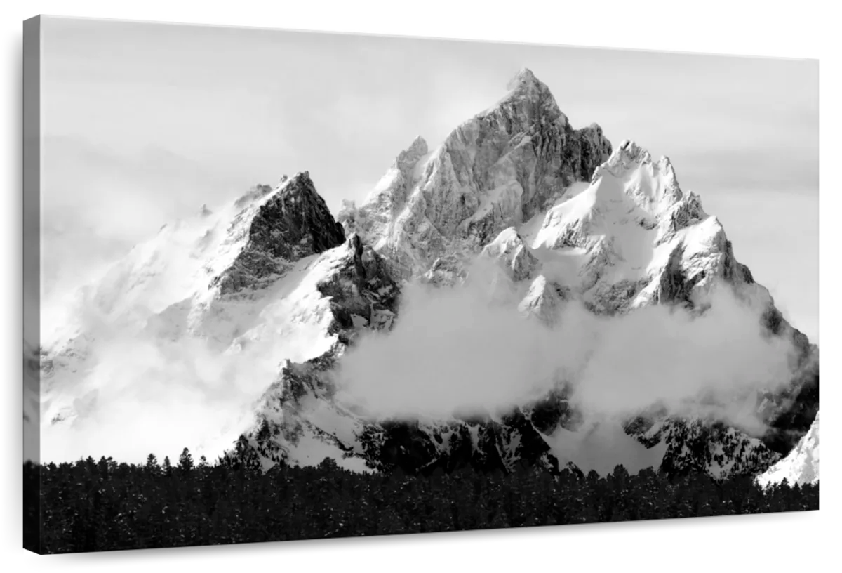 Snowcapped Grand Tetons Wall Art