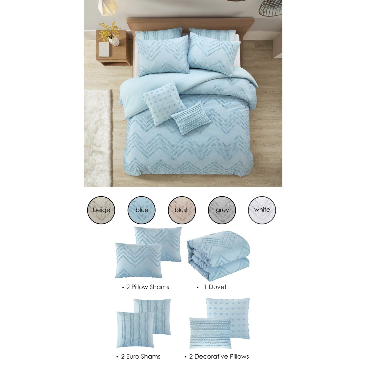 Taya Duvet Set