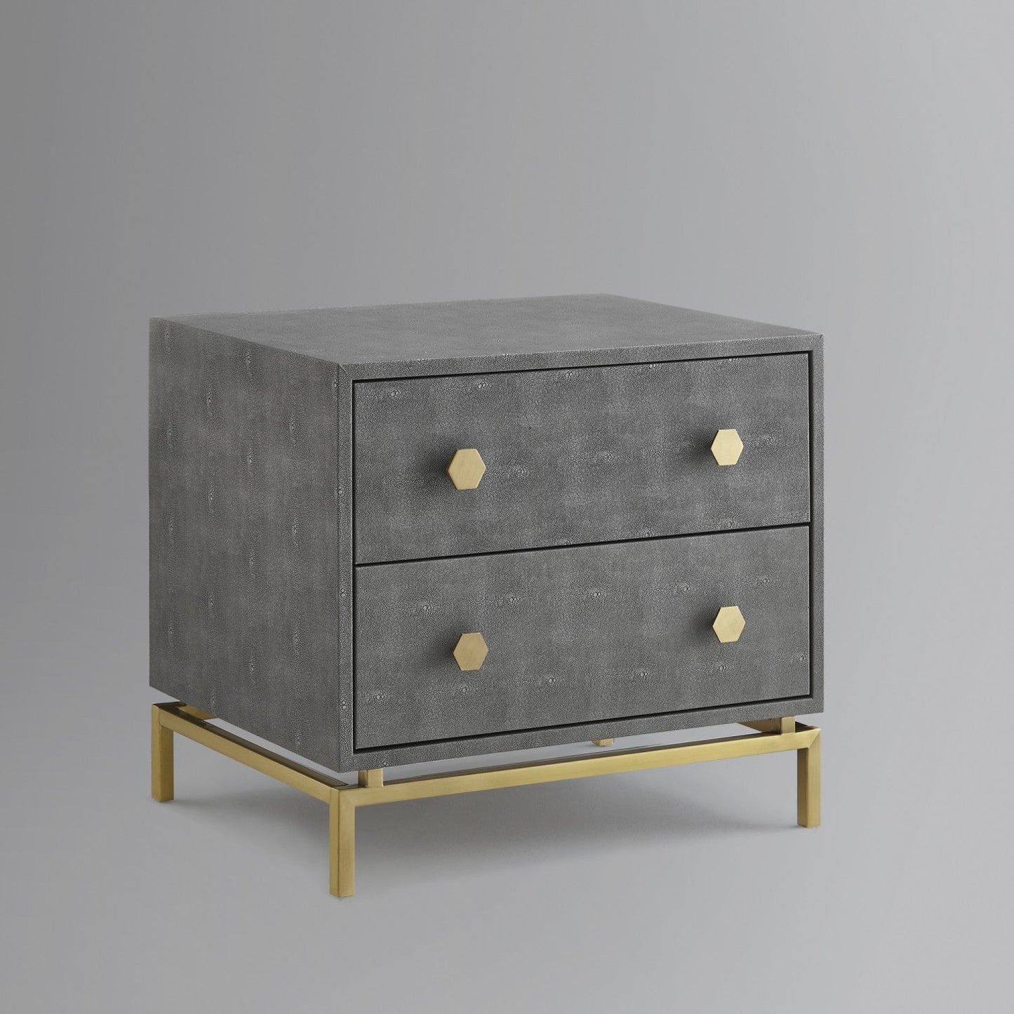 Zoie 2 Drawers Nightstand