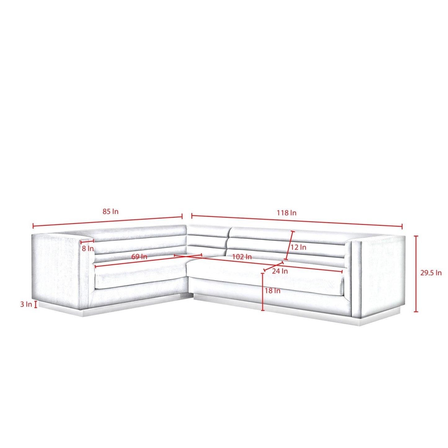 Anniston Corner Sectional Sofa